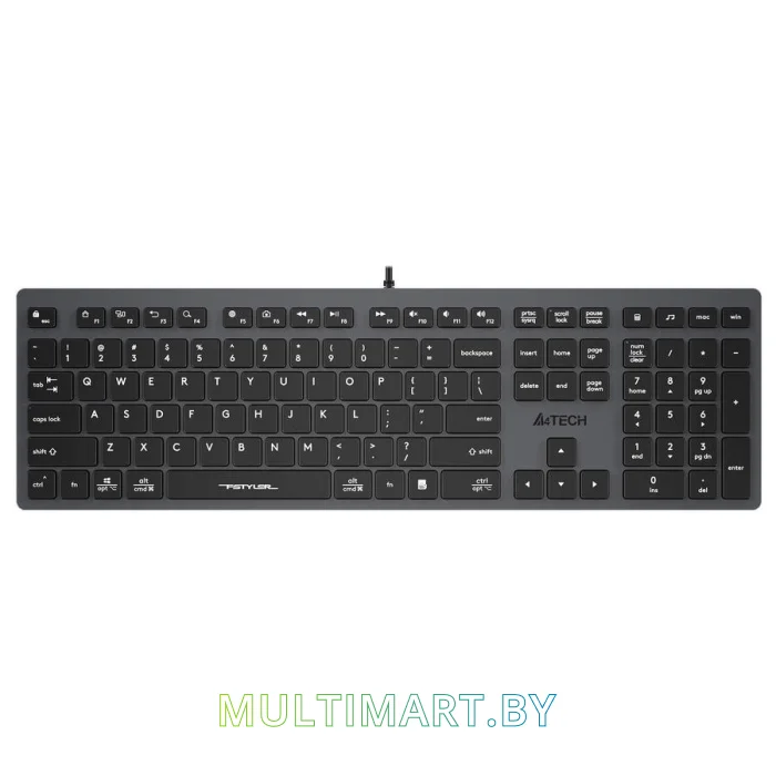 Клавиатура A4Tech Fstyler FX50 (серый)